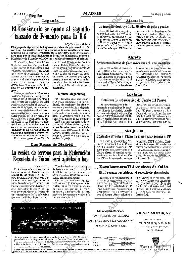 ABC MADRID 25-09-1998 página 80