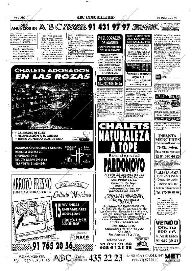 ABC MADRID 25-09-1998 página 96