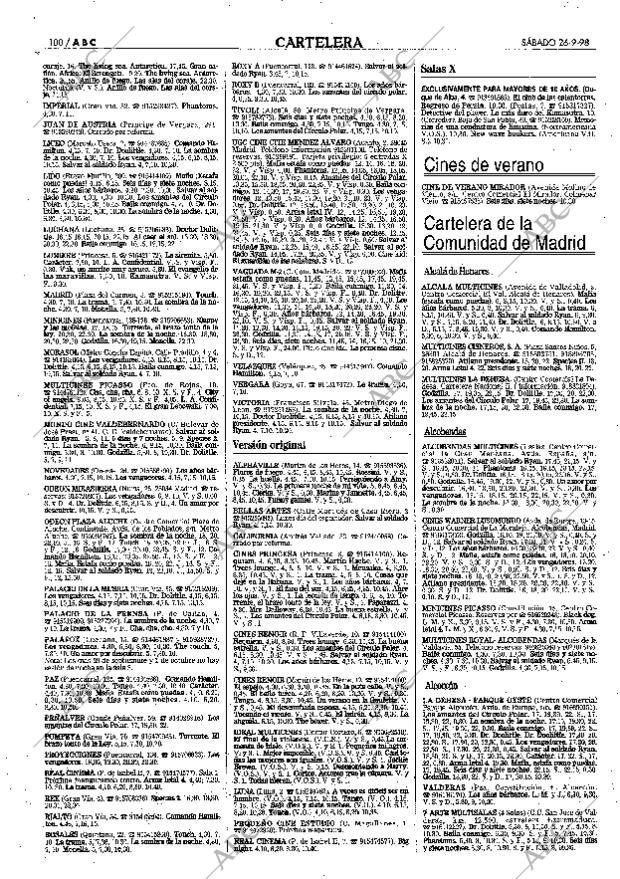 ABC MADRID 26-09-1998 página 100
