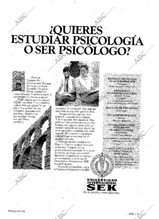 ABC MADRID 26-09-1998 página 11