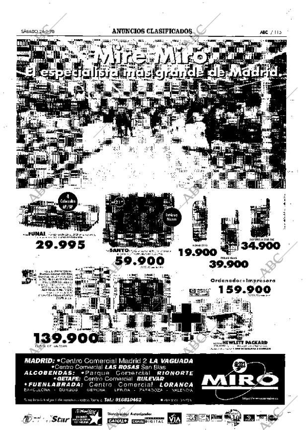 ABC MADRID 26-09-1998 página 115