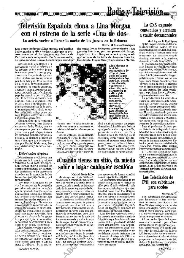 ABC MADRID 26-09-1998 página 123