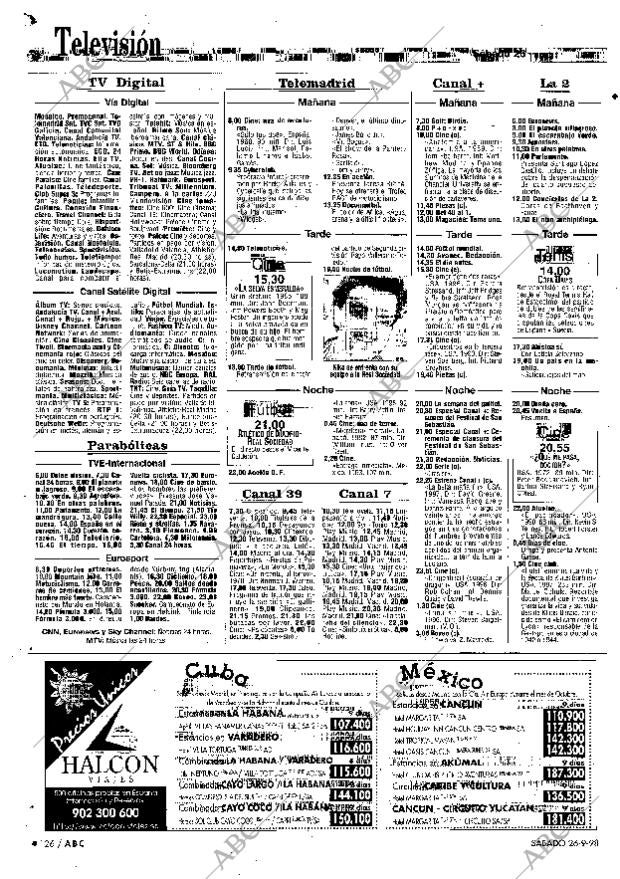 ABC MADRID 26-09-1998 página 126