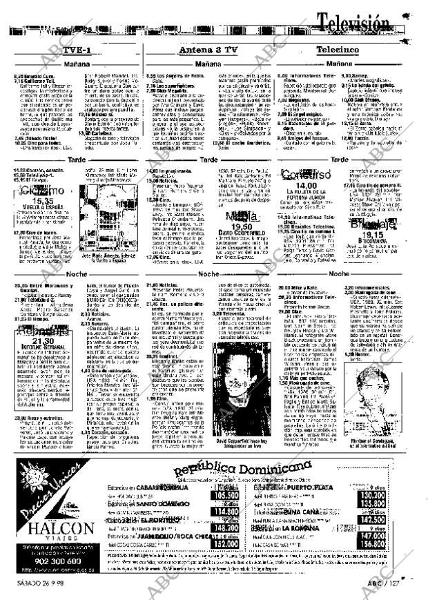 ABC MADRID 26-09-1998 página 127