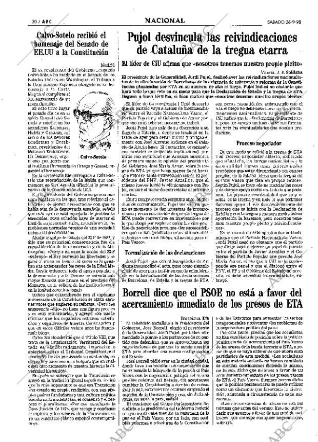 ABC MADRID 26-09-1998 página 20