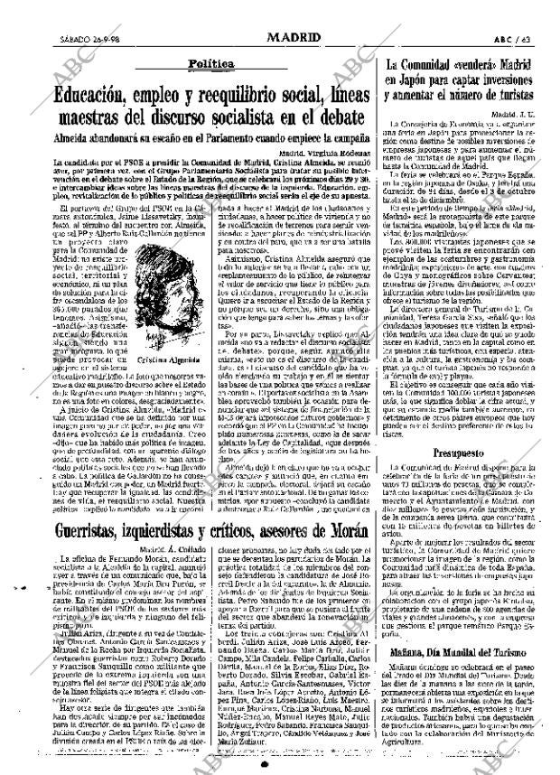 ABC MADRID 26-09-1998 página 63