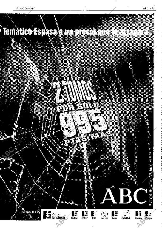 ABC MADRID 26-09-1998 página 75