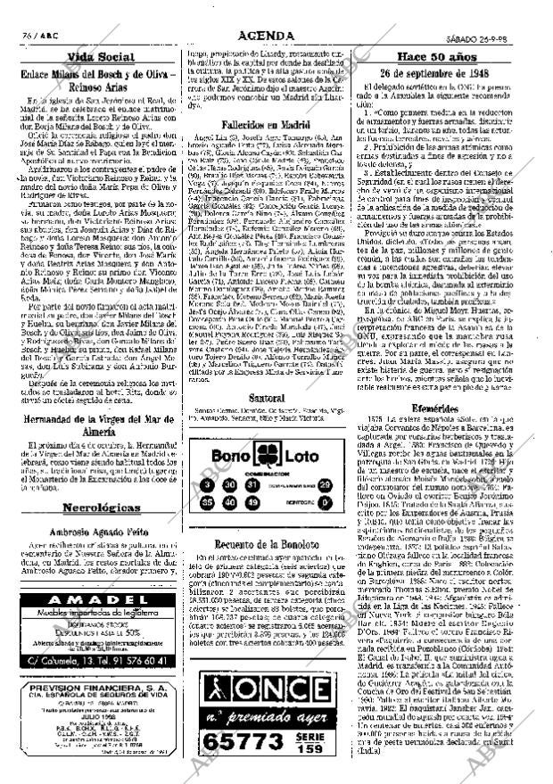 ABC MADRID 26-09-1998 página 76