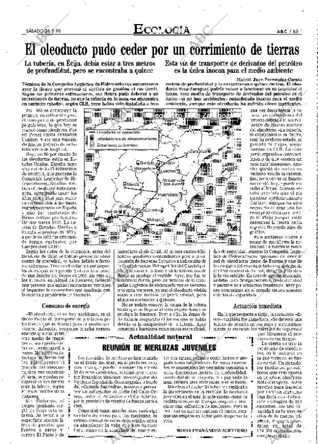 ABC MADRID 26-09-1998 página 83