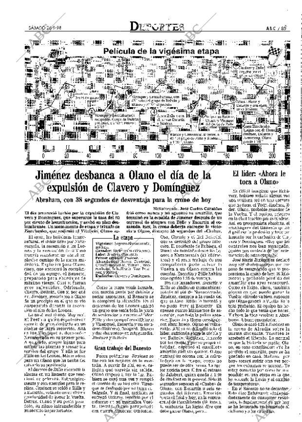 ABC MADRID 26-09-1998 página 85