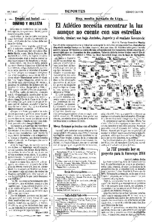 ABC MADRID 26-09-1998 página 88