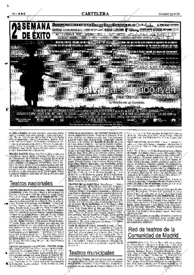 ABC MADRID 26-09-1998 página 96