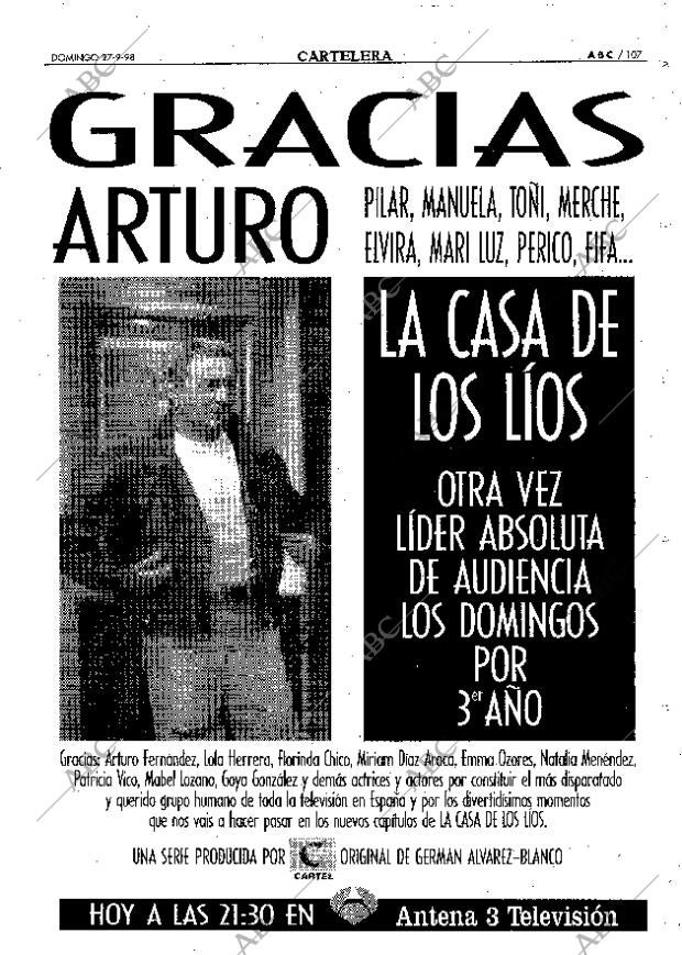 ABC MADRID 27-09-1998 página 107