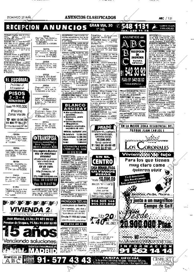 ABC MADRID 27-09-1998 página 121