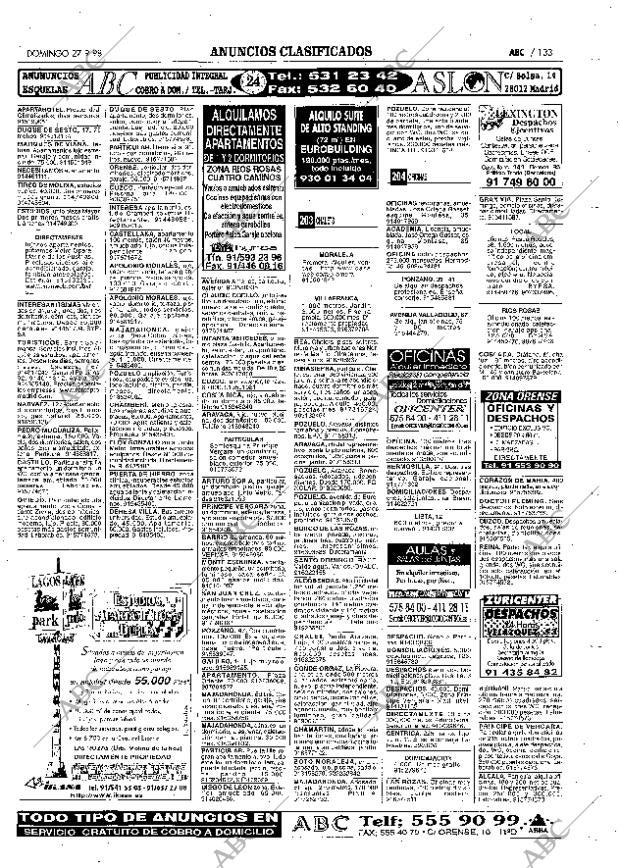 ABC MADRID 27-09-1998 página 133