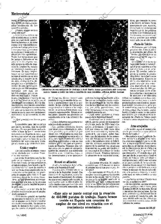 ABC MADRID 27-09-1998 página 14