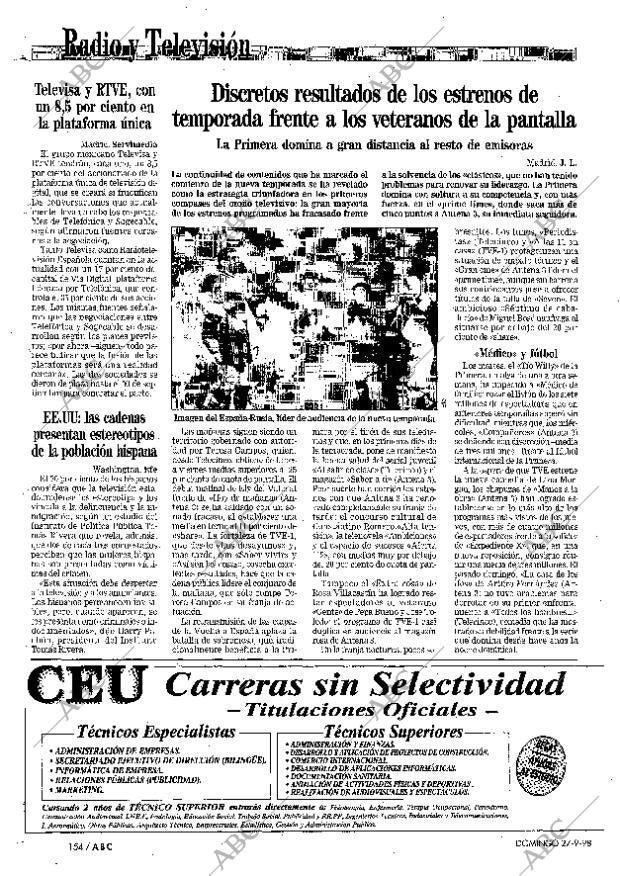 ABC MADRID 27-09-1998 página 154