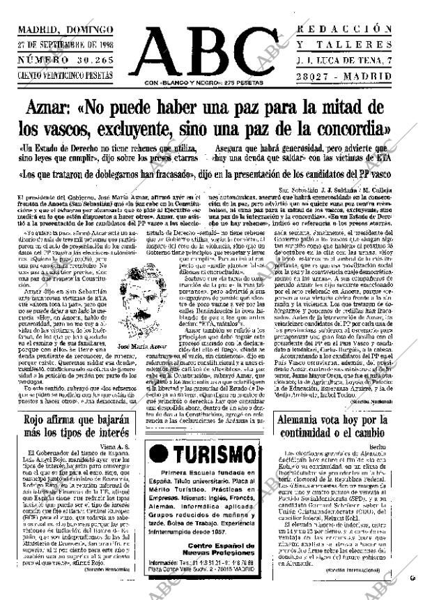 ABC MADRID 27-09-1998 página 19
