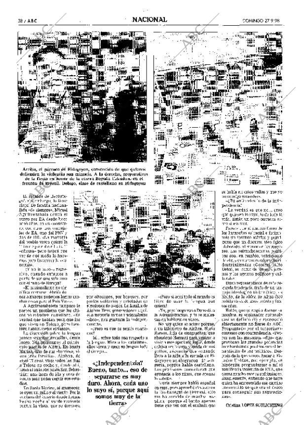ABC MADRID 27-09-1998 página 38