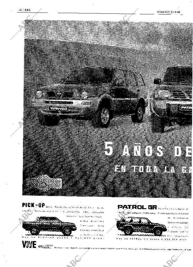 ABC MADRID 27-09-1998 página 46
