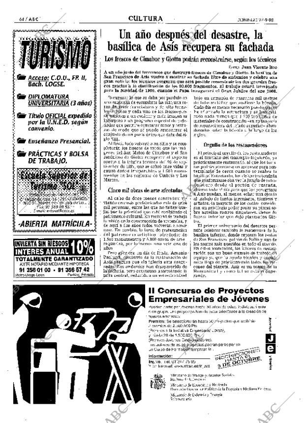 ABC MADRID 27-09-1998 página 64