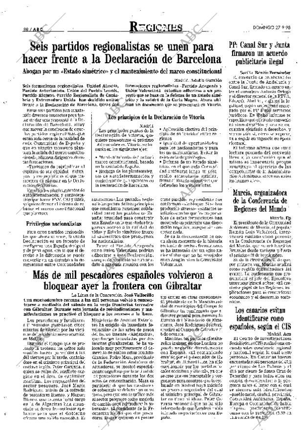 ABC MADRID 27-09-1998 página 88