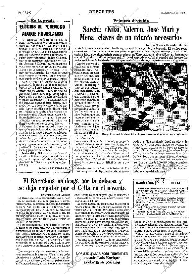 ABC MADRID 27-09-1998 página 96