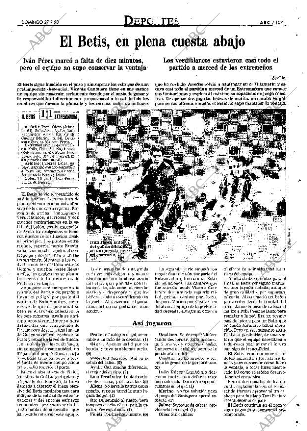 ABC SEVILLA 27-09-1998 página 107