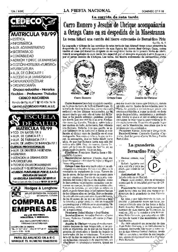 ABC SEVILLA 27-09-1998 página 124