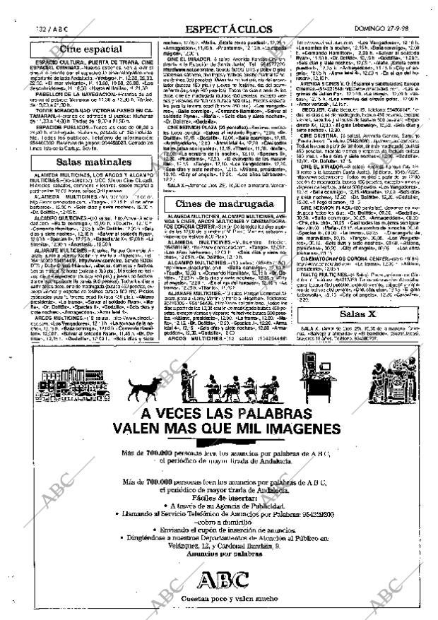 ABC SEVILLA 27-09-1998 página 132