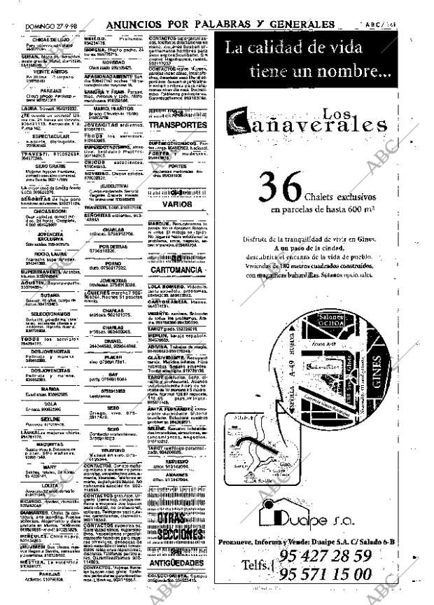 ABC SEVILLA 27-09-1998 página 141