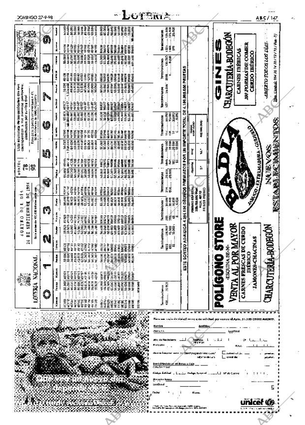 ABC SEVILLA 27-09-1998 página 147