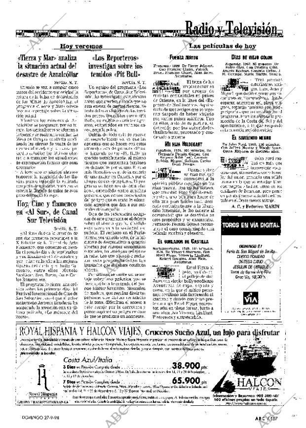 ABC SEVILLA 27-09-1998 página 157