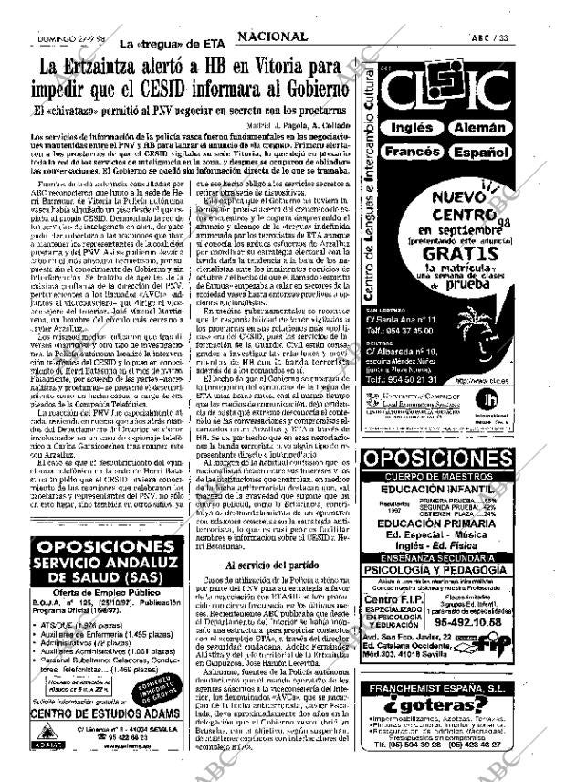 ABC SEVILLA 27-09-1998 página 33