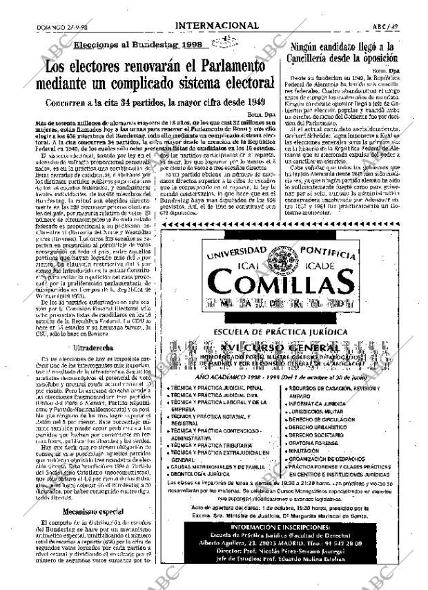 ABC SEVILLA 27-09-1998 página 49
