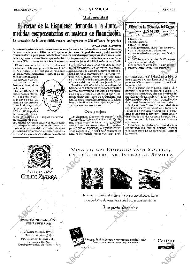 ABC SEVILLA 27-09-1998 página 75