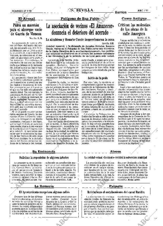 ABC SEVILLA 27-09-1998 página 91