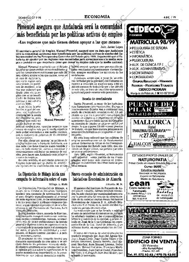ABC SEVILLA 27-09-1998 página 99