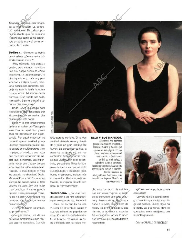 BLANCO Y NEGRO MADRID 27-09-1998 página 61