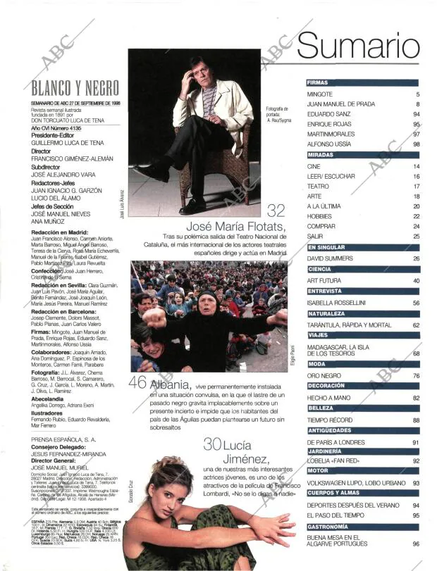 BLANCO Y NEGRO MADRID 27-09-1998 página 7