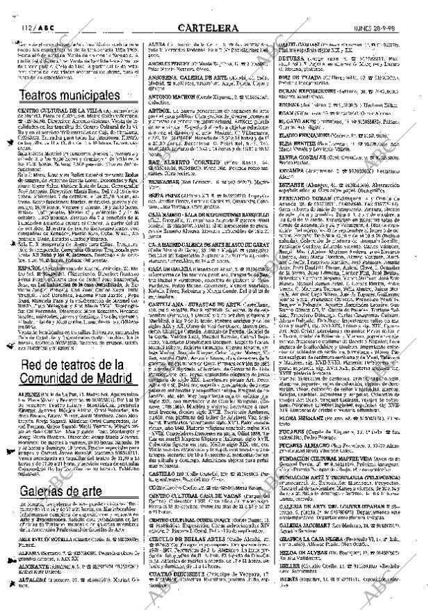 ABC MADRID 28-09-1998 página 112