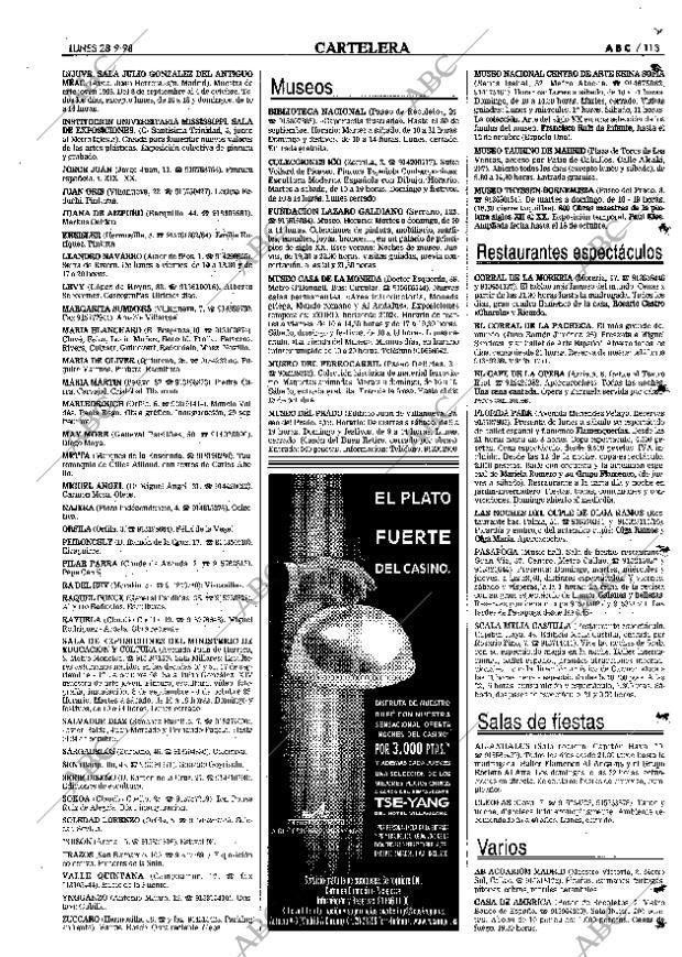 ABC MADRID 28-09-1998 página 113