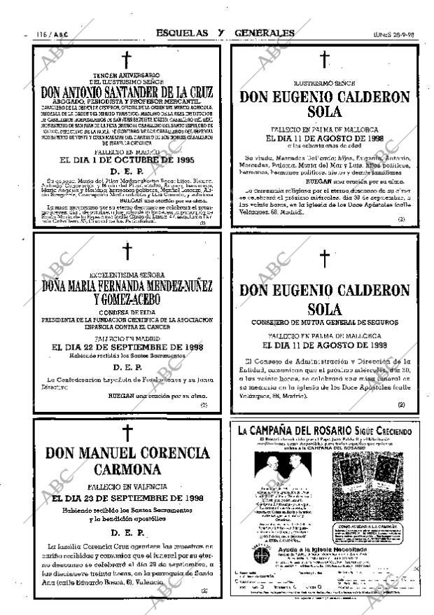 ABC MADRID 28-09-1998 página 118