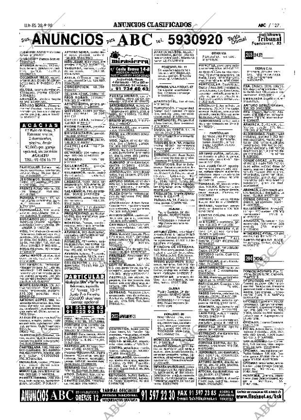 ABC MADRID 28-09-1998 página 127