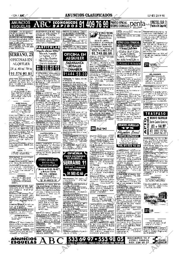 ABC MADRID 28-09-1998 página 128