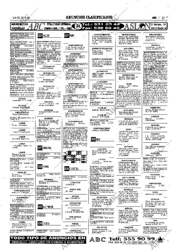ABC MADRID 28-09-1998 página 135