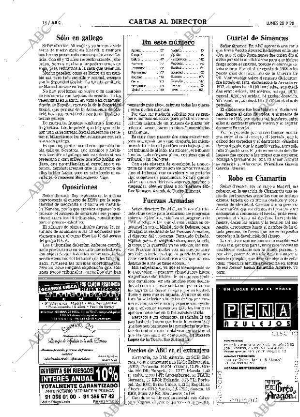 ABC MADRID 28-09-1998 página 14