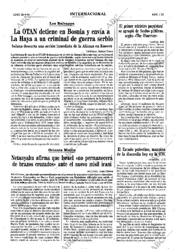ABC MADRID 28-09-1998 página 35