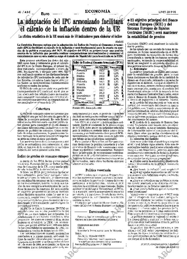 ABC MADRID 28-09-1998 página 40