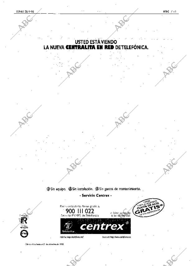 ABC MADRID 28-09-1998 página 41